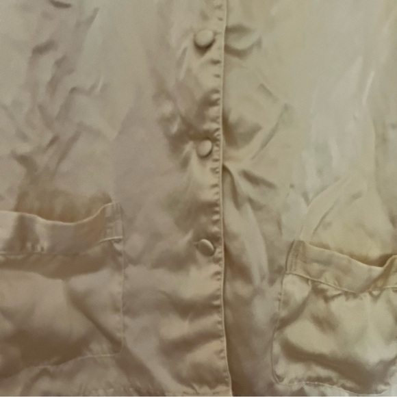 💯 genuine silk vintage cream classic style pyjama set - Picture 12 of 12